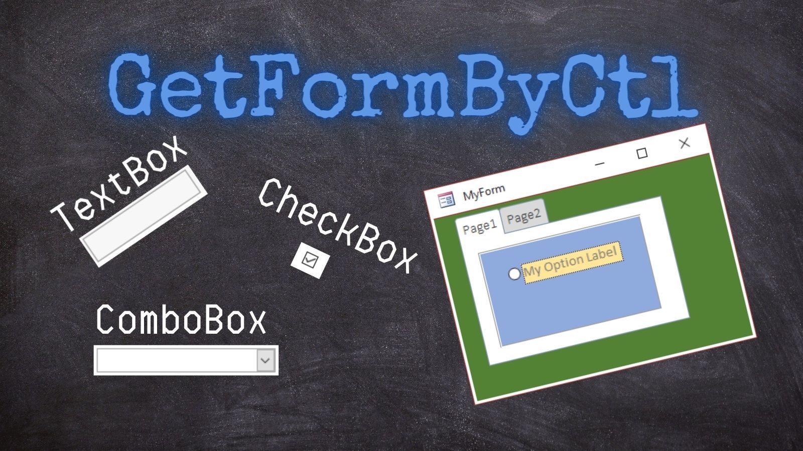 Get Form By Control