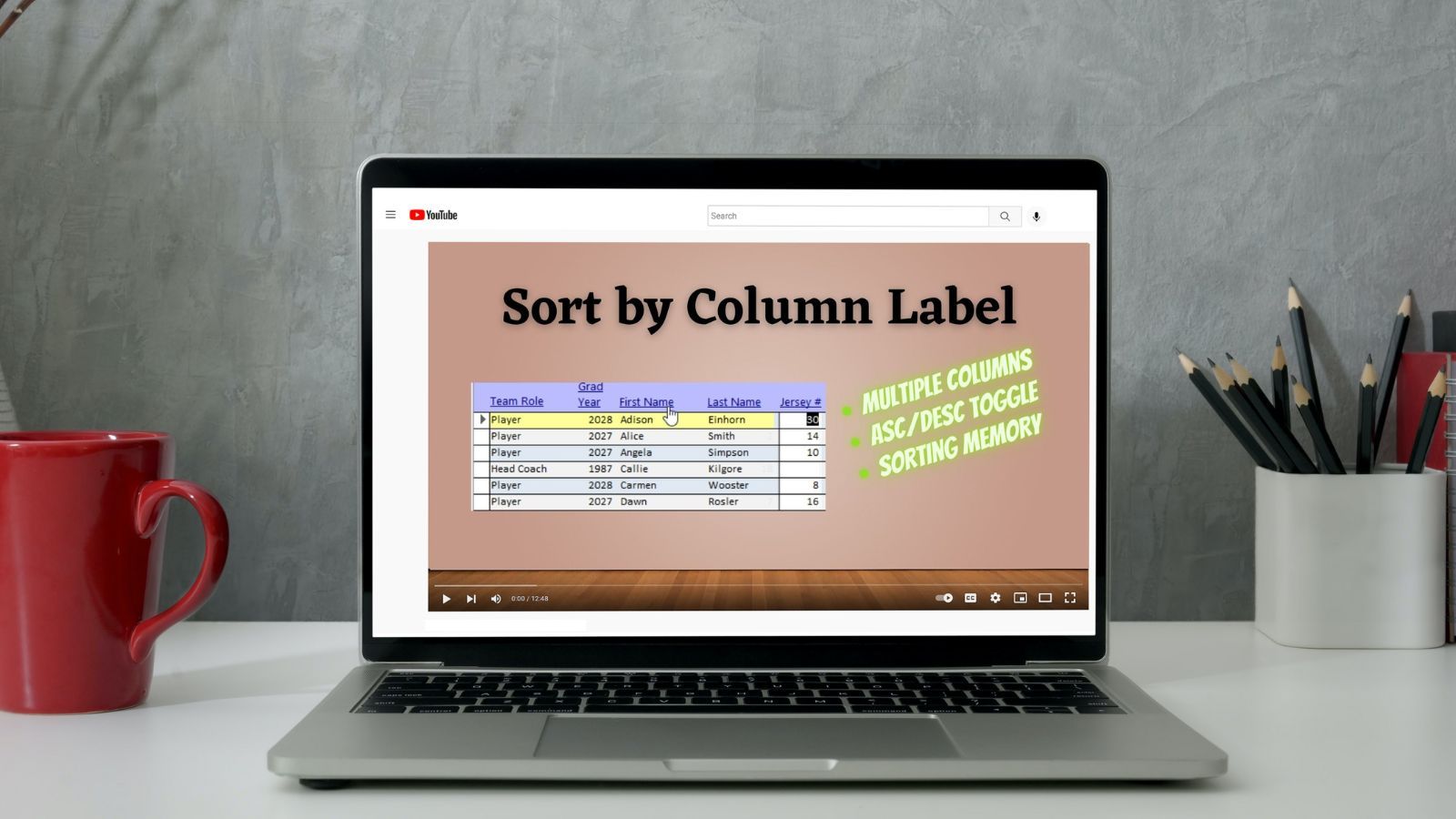VIDEO: Sorting Continuous Forms