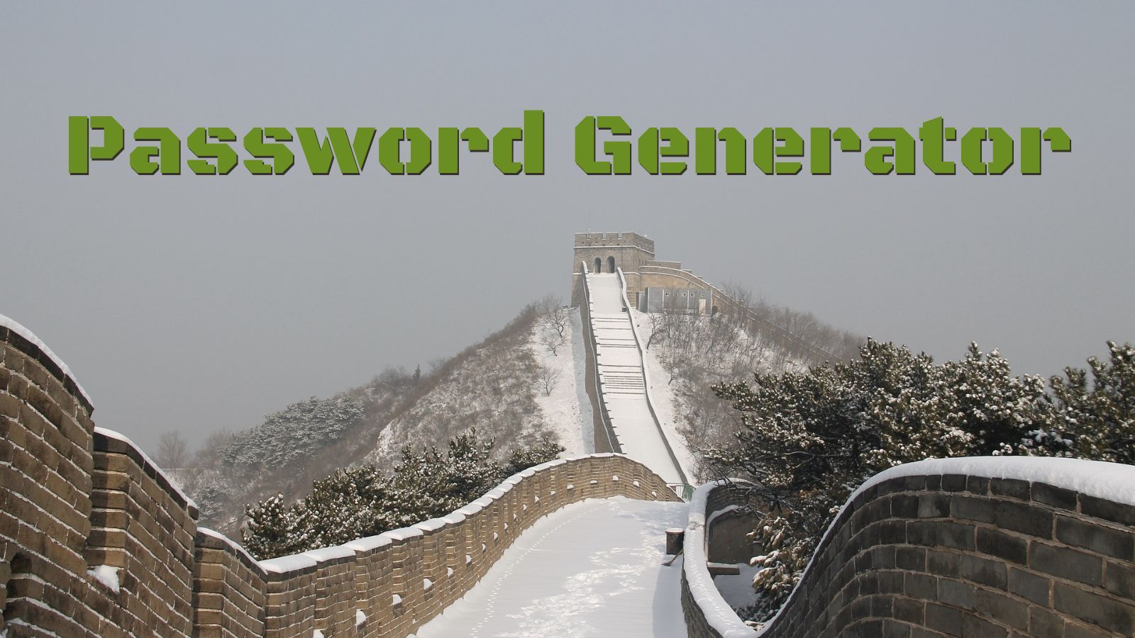 Password Generator