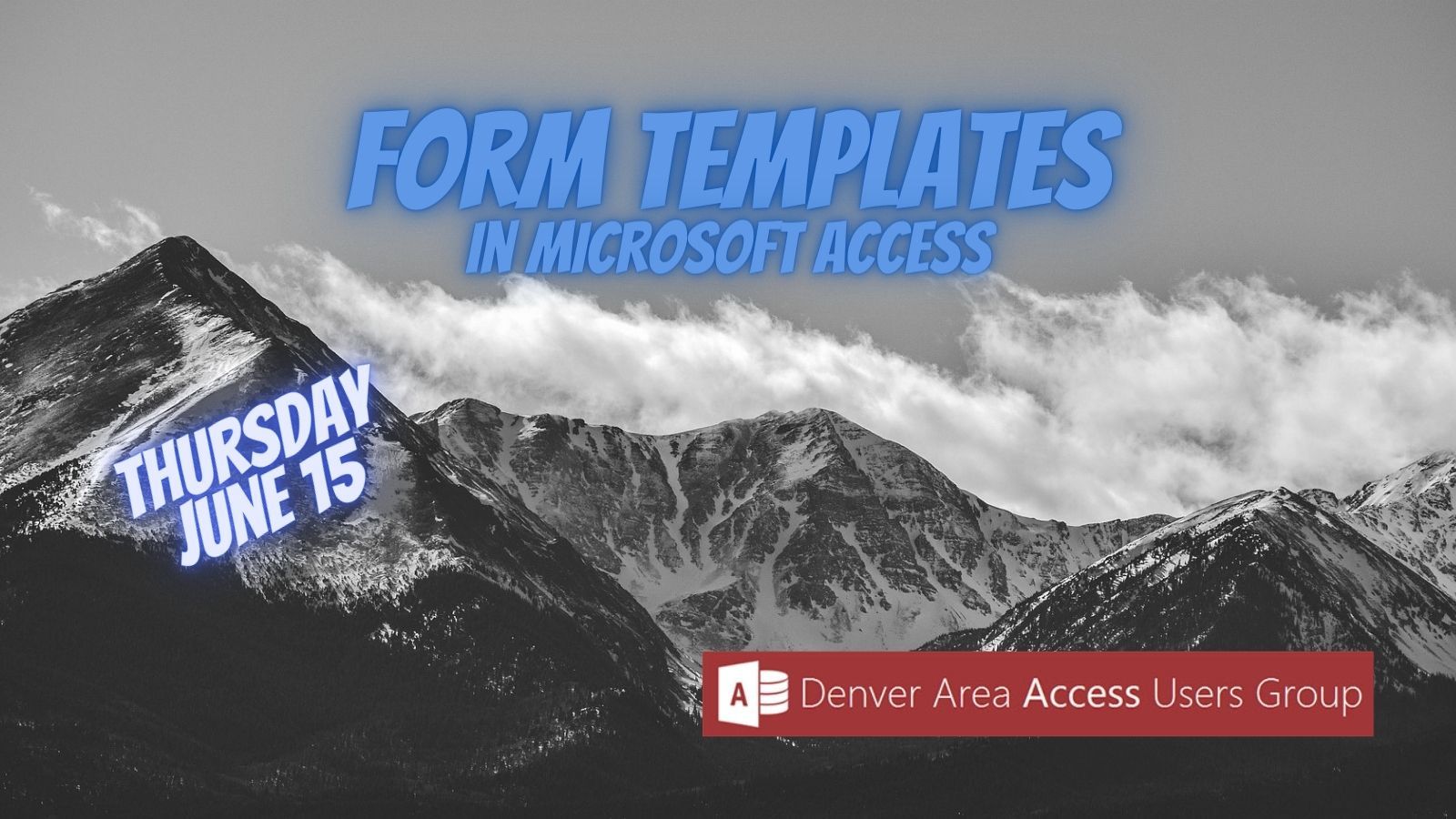Upcoming Presentation: Form Templates