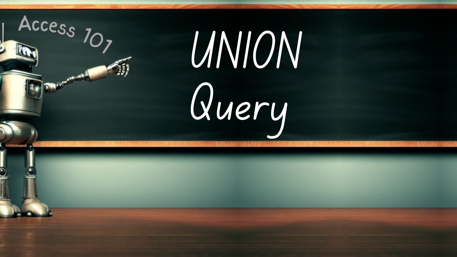 Access 101: UNION Query
