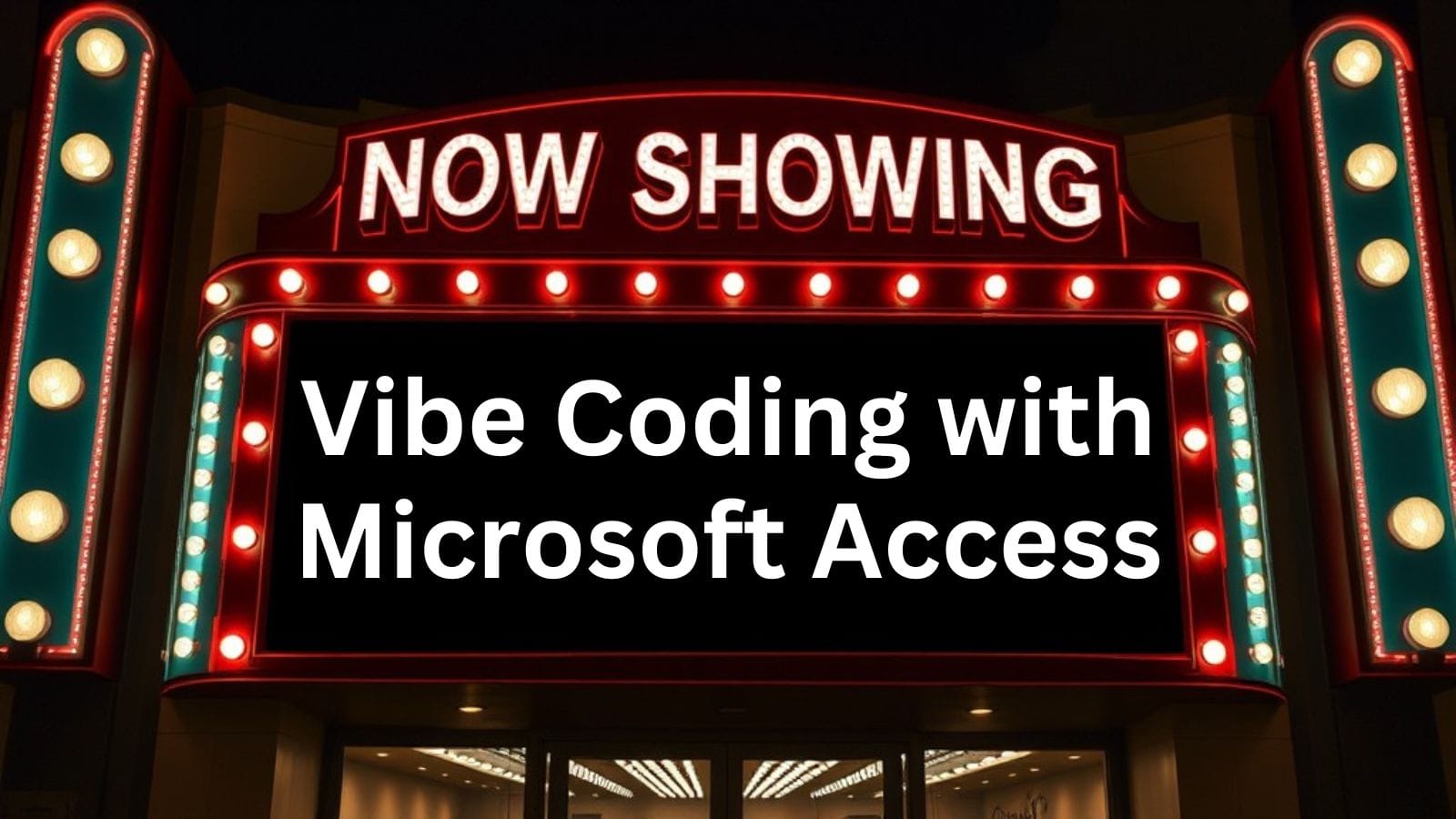 Vibe Coding in Access with Juan Soto