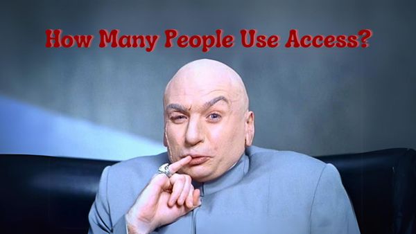 How Many People Use Microsoft Access?